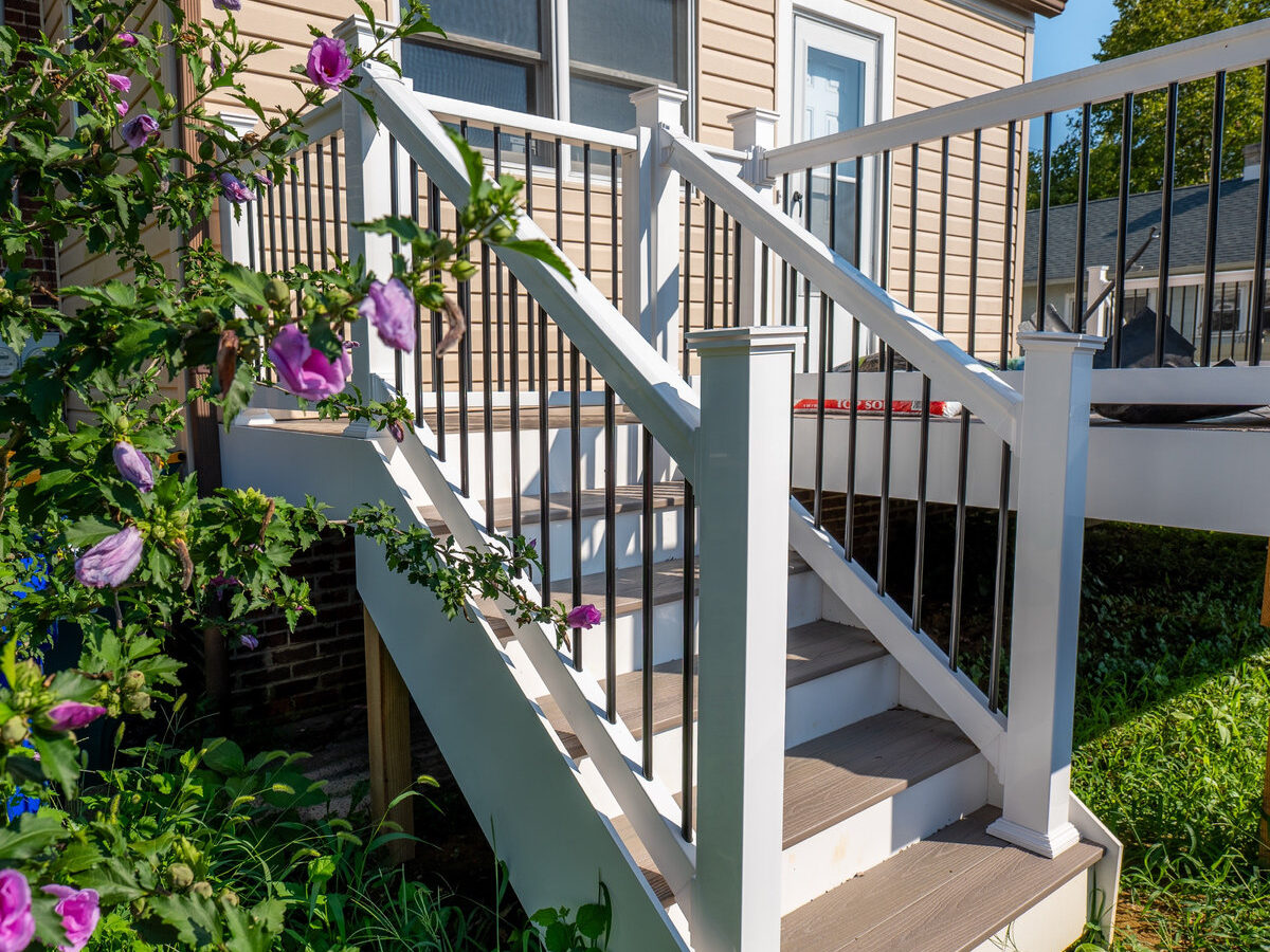 Wood deck Brandywine Boulevard Delaware