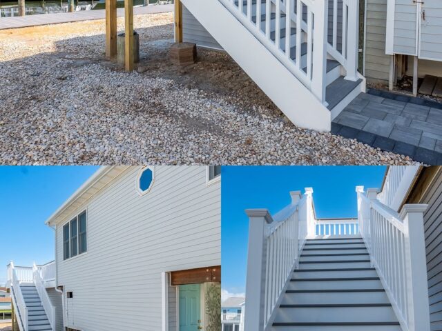 Beach House Pavers & Porch Steps