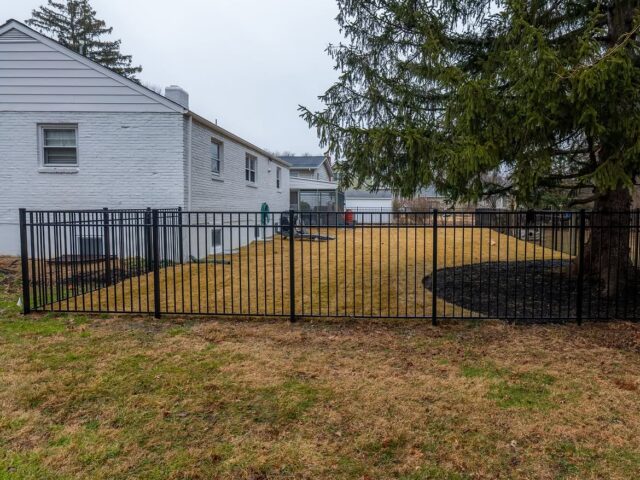 Black Aluminum Fence Newark – 7