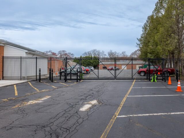 Commercial Black Aluminum Security Gates – 3