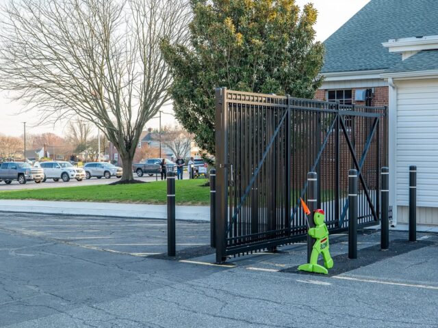 Commercial Black Aluminum Security Gates – 5