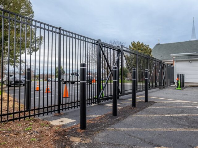 Commercial Black Aluminum Security Gates – 8