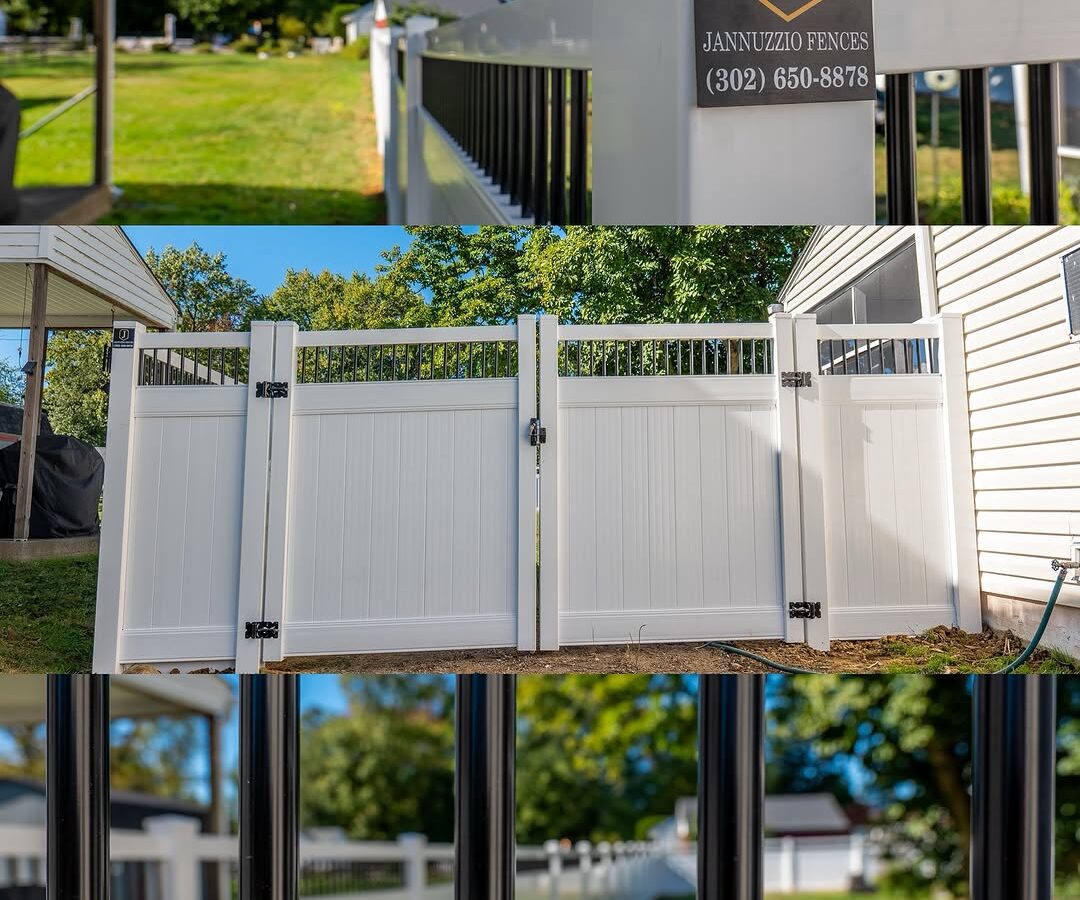 Full view of Jannuzzio fence projects in Delaware