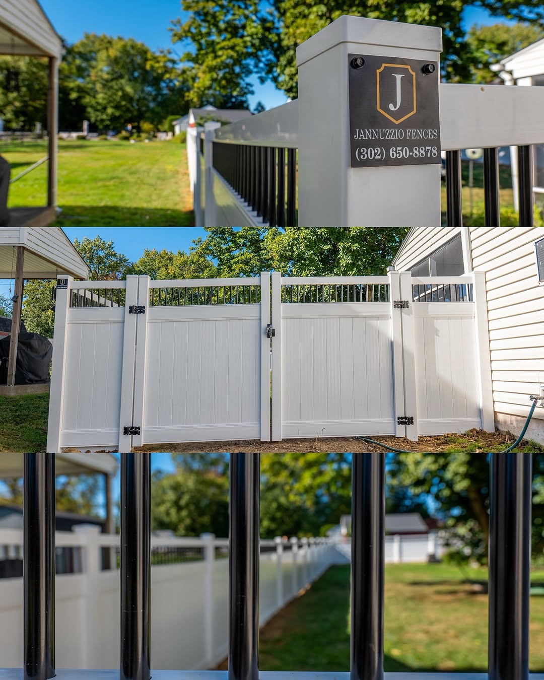 Full view of Jannuzzio fence projects in Delaware