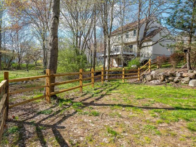 Wood Post & Rail with Custom Gates – 6